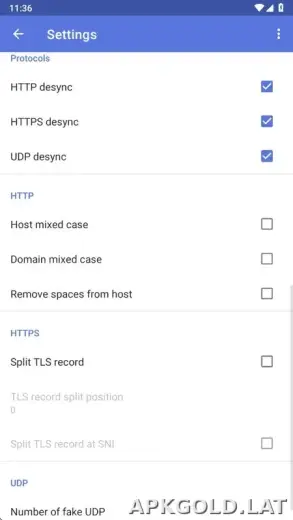 ByeByeDPI скриншот 5